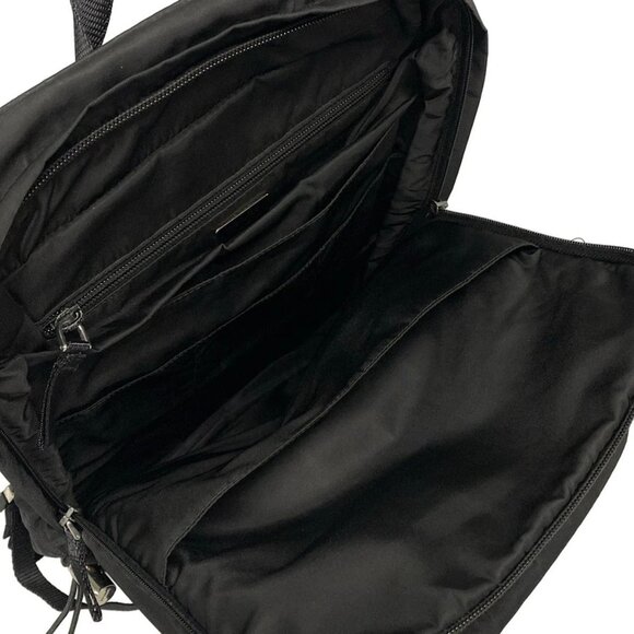 Auth PRADA - Black Nylon Backpack - Picture 15 of 16
